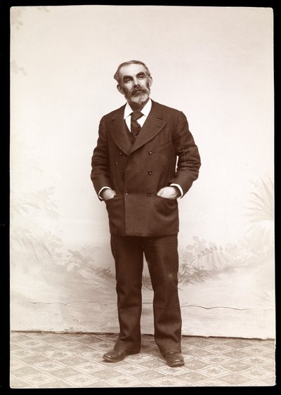 Il leader laburista John Burns, 1893-4 da Byron Company